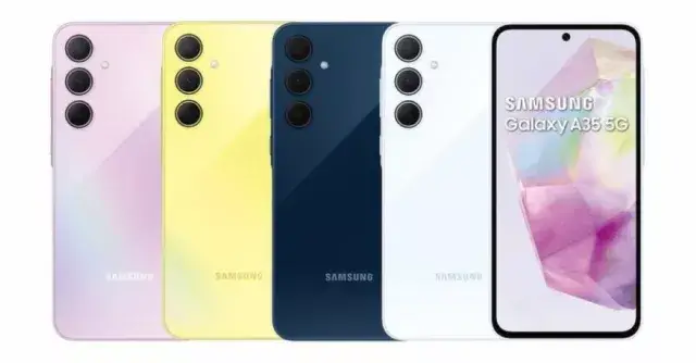 جلكسي A35  بذاكرة 128 جيجا و8 رام 5G