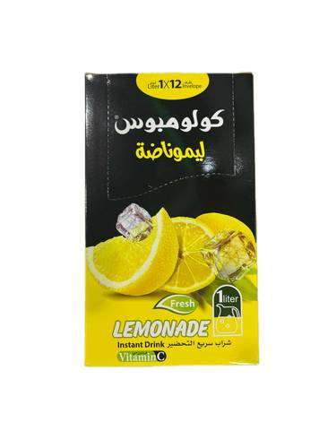 عصير بوردة ليموناضة كلومبوس كرتون