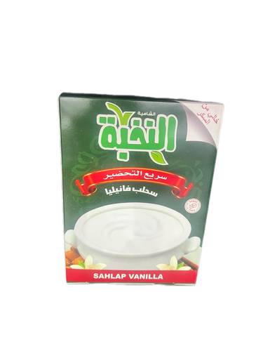 سحلب النخبة بالفانيلا بدون سكر