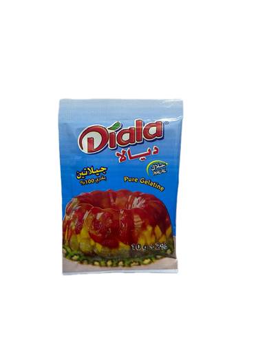 جلاتين بقري طبيعي ظرف