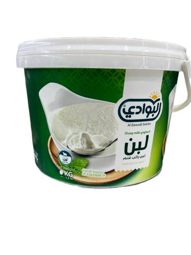 لبن غنم رائب البوادي