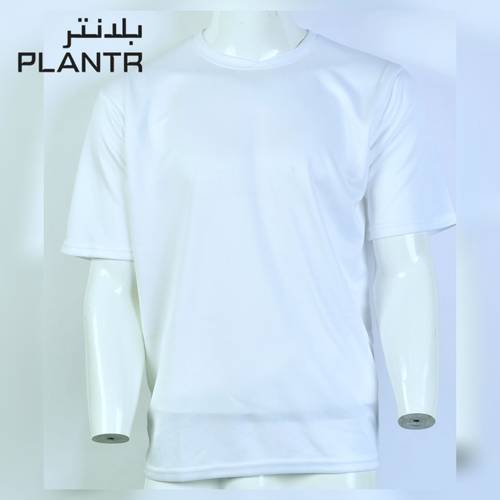 تيشيرت رياضي أبيض