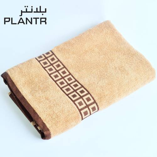 منشفة لون بني