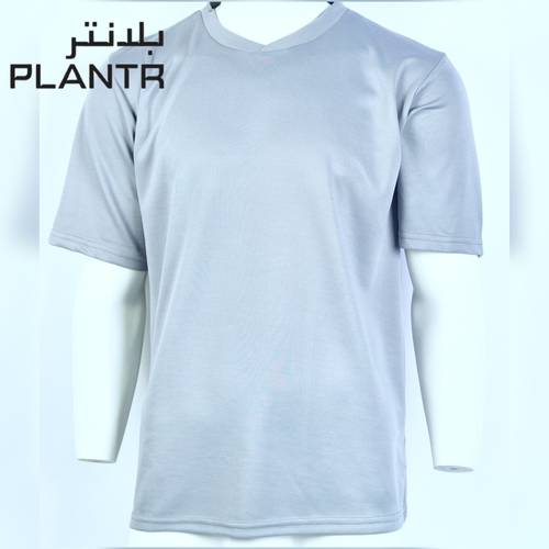 تيشيرت رياضي رصاصي