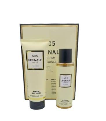طقم معطر جسم مع لوشن للجسم  - N 05 CHENALE