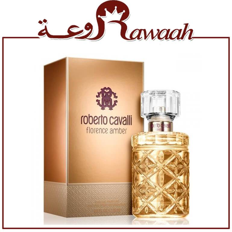 عطر بروبرتو كفالي فلورنس عمبر. 