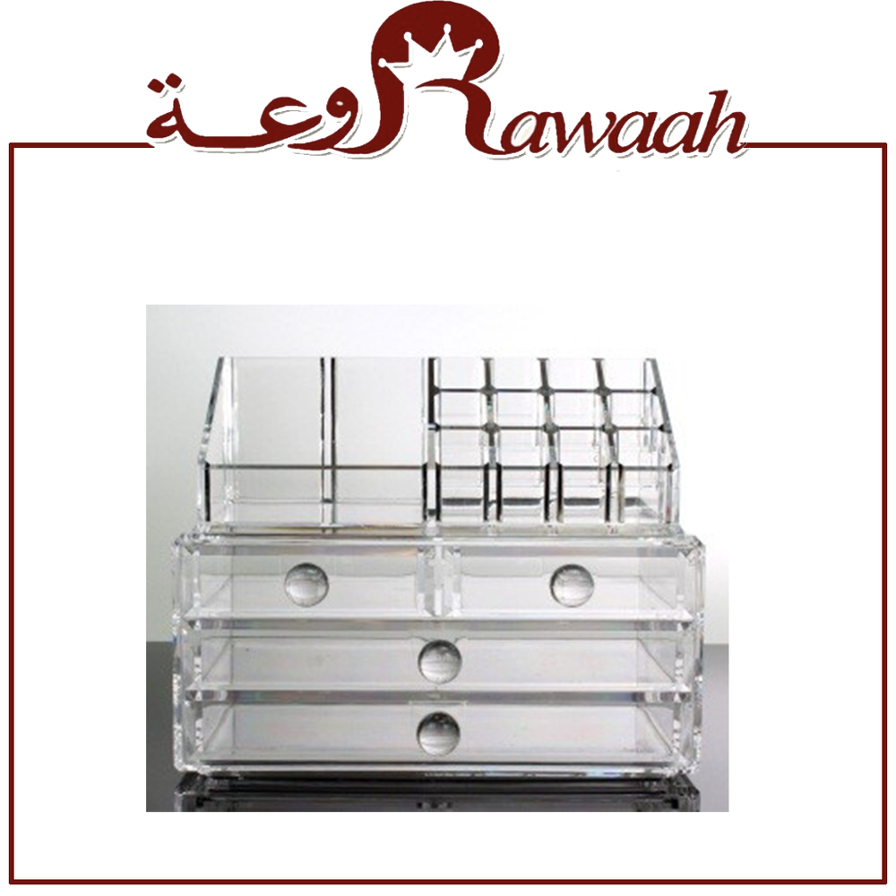 منظم للمكياج أدوار مع أدراج