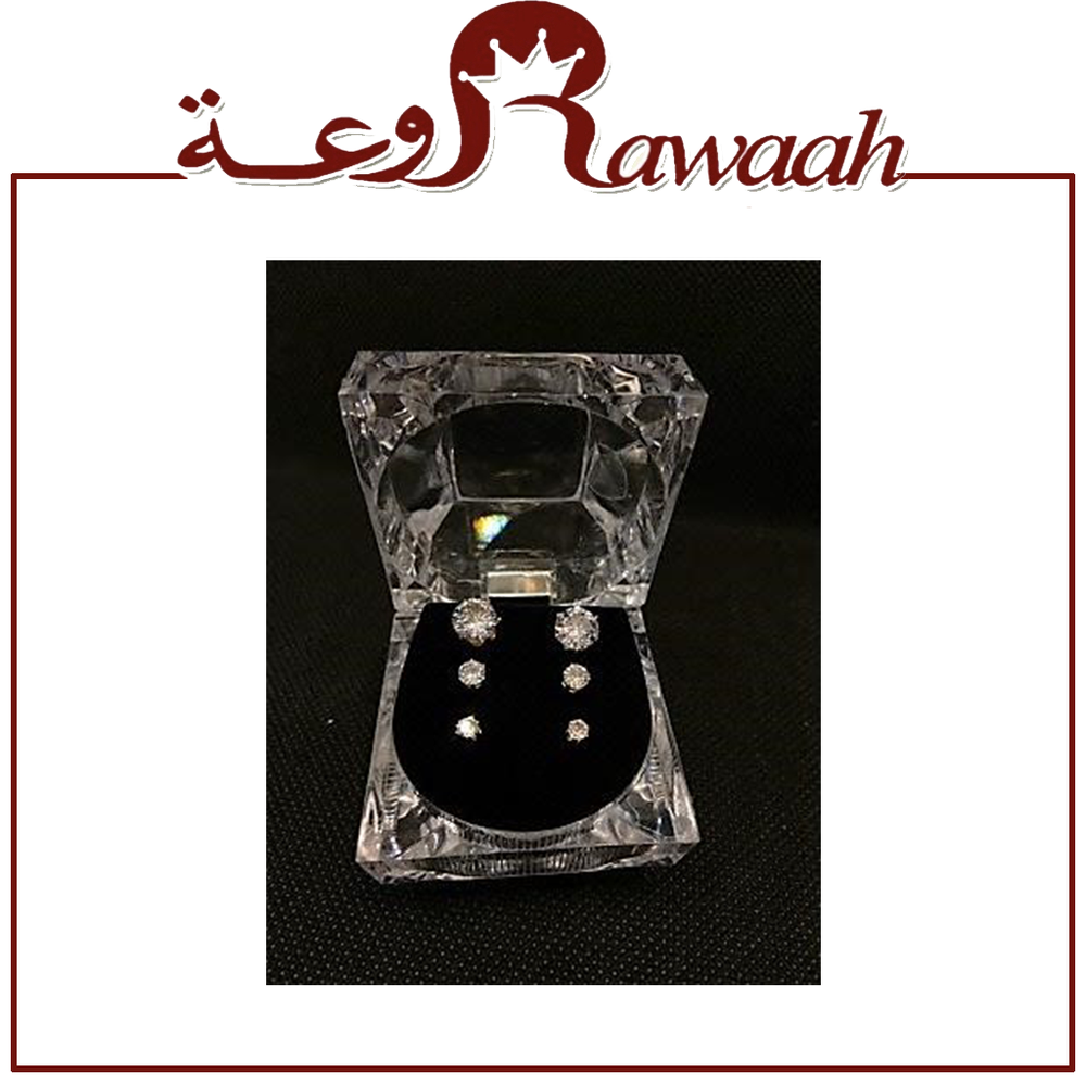 اقراط نسائية كريستال مجموعة 