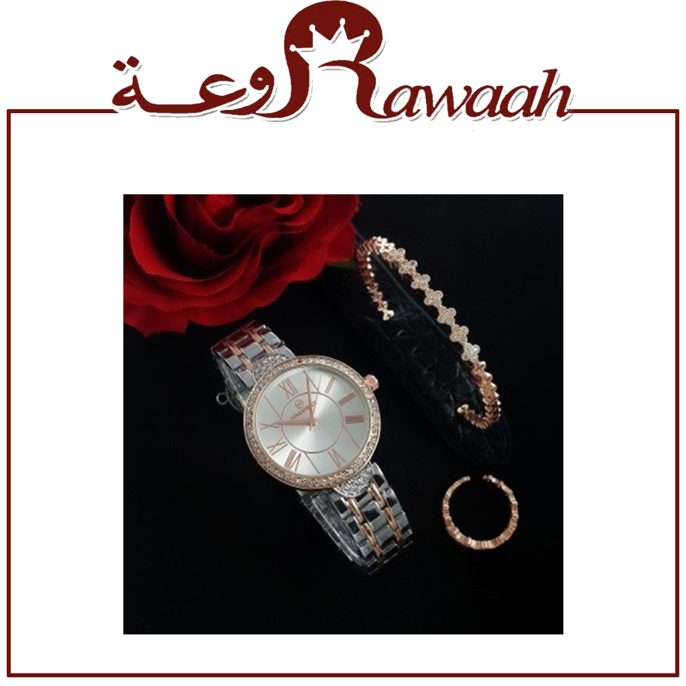 مومنت بلاك  طقم  ساعة  و اسورة   - 8   