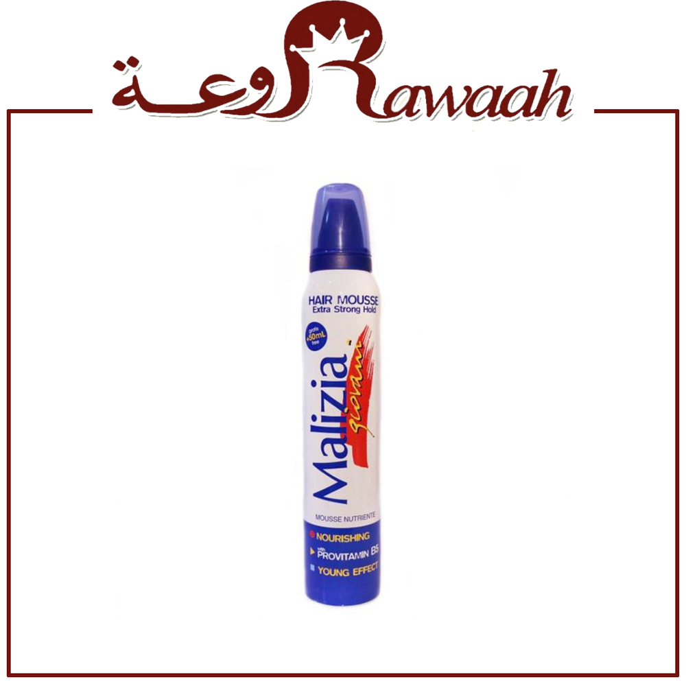 ماليزي رغوة للشعر. 