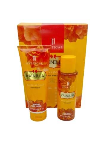 طقم معطر جسم مع لوشن للجسم - VAINILLA