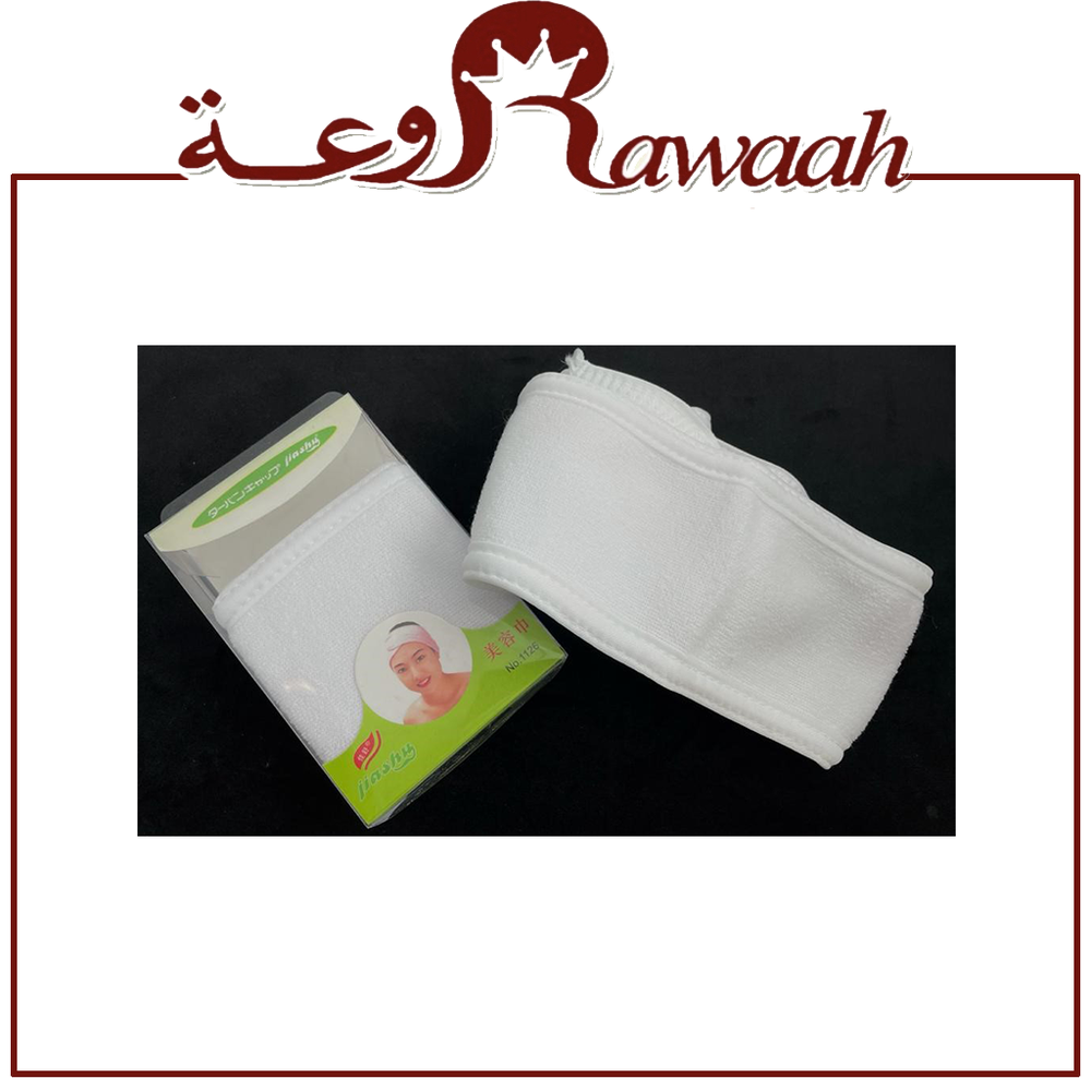 ربطة شعر بعد الاستحمام  