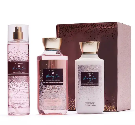  طقم معطر جسم في في لوف 3 قطع - Shining love