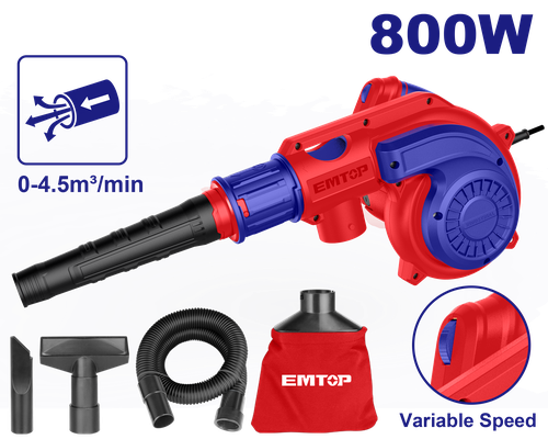 EABR8001 Aspirator blower 800W