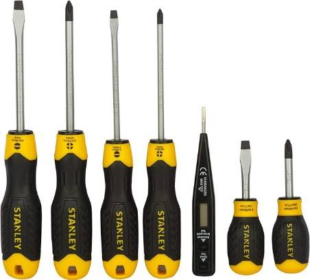 STANLEY 6 PCS CUSHION GRIP SCREWDRIVER SET 