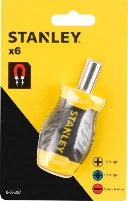Stanley 0-66-357 Stubby Screwdriver-مفك ستانلي 0-66-357 قصير