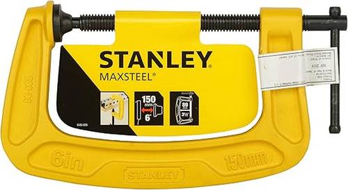 ملزمة ستانلي نوع C مقاس 150 مم / 6 إنش Stanley C Clamp 150MM / 6IN