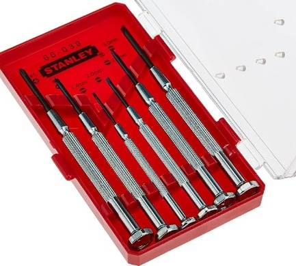 Stanley Jewelers Precision Screwdriver Set-