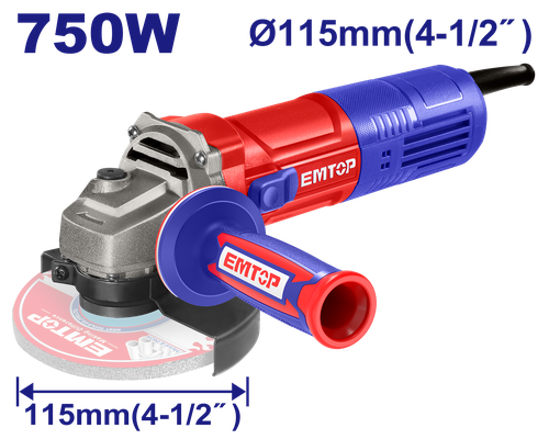 EAGR07581E Angle grinder 115mm
