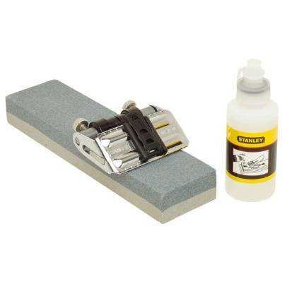 طقم نظام سنّ الأدوات (دليل التوجيه، حجر سنّ زيتي، زيت) – 3 قطع Sharpening System Kit (Guide, Oilstone, Oil) – 3 pcs