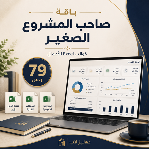 باقة صاحب المشروع الصغير | قوالب مالية وإدارية