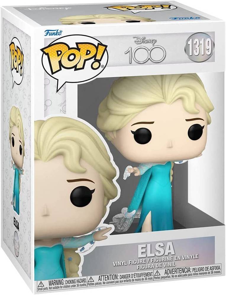 Funko Pop! Disney 100 Frozen Elsa Vinyl Pop Figure