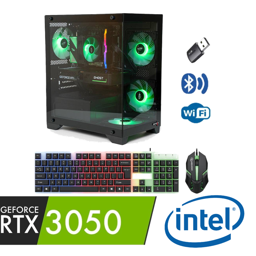 تجميعة بي سي قيمنق I5 12400F وكرت RTX 3050