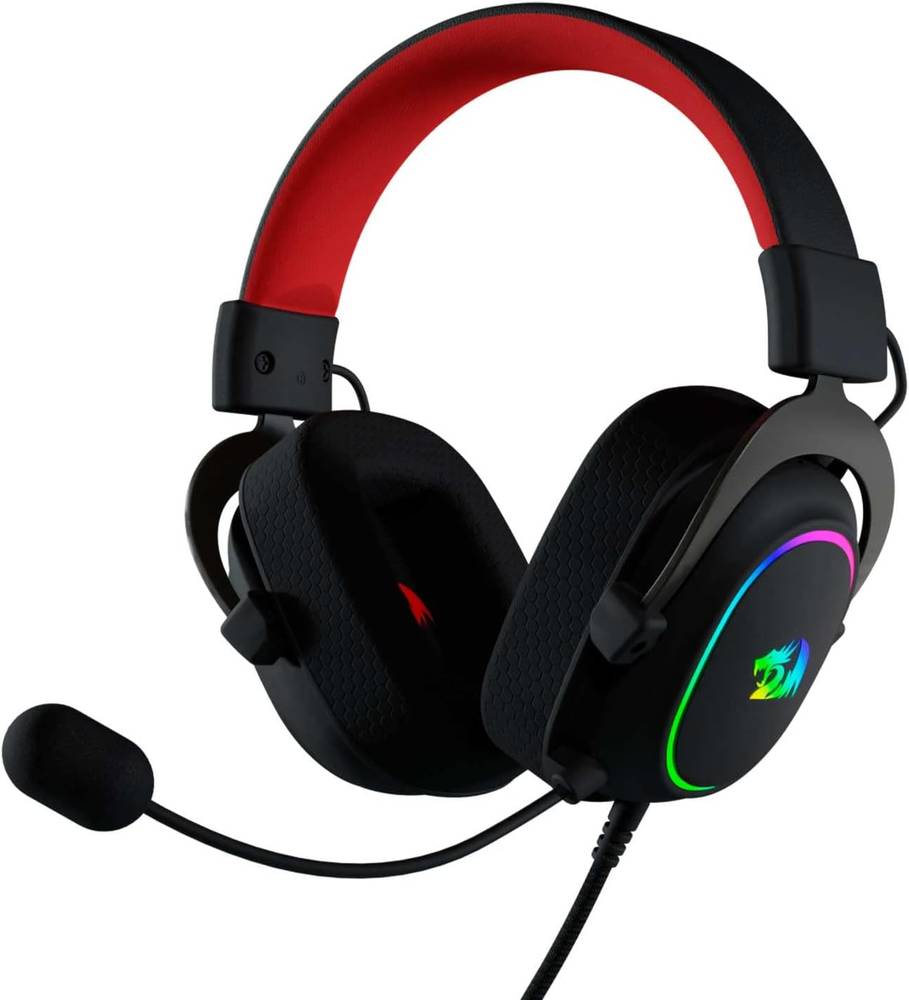 سماعة قيمنق zeus X H510 ريدراقون RGB المحيطية 7.1 اسود