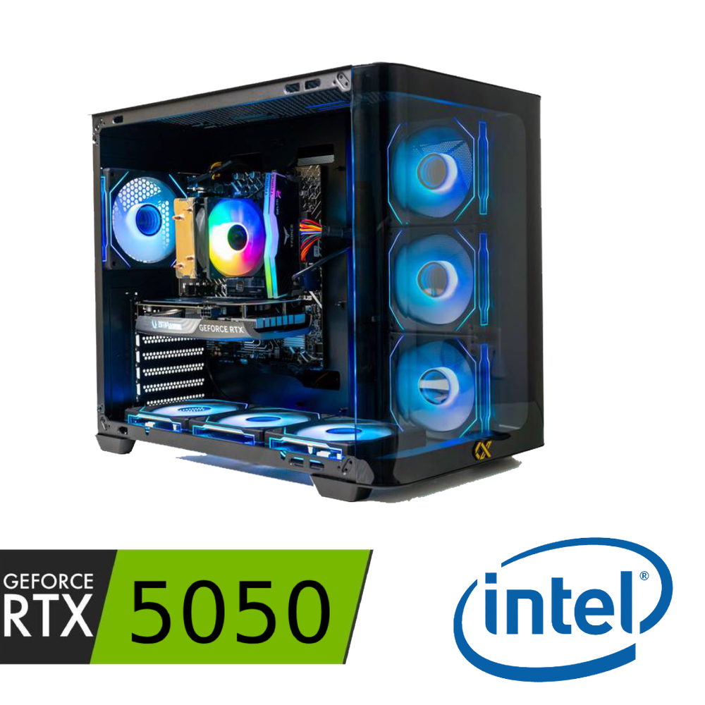 تجميعة بي سي قيمنق 5050 ومعالج Intel