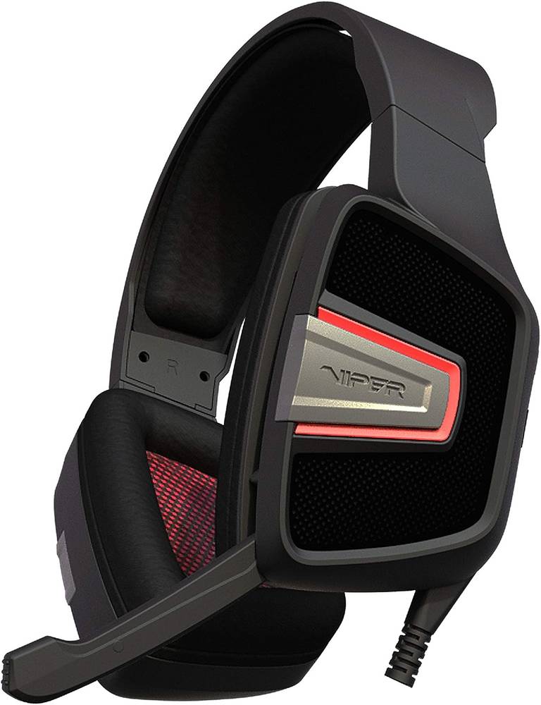 سماعة قيمنق سلكية Patriot Viper V330 ستيريو - صوت رائع وراحة - ميكروفون قابل للطي - سماعة قيمنق متعددة المنصات
