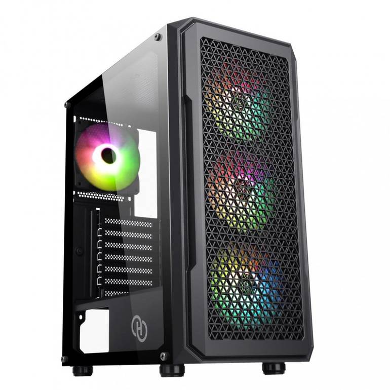 صندوق Nebula من highend مع 4 مراوح RGB