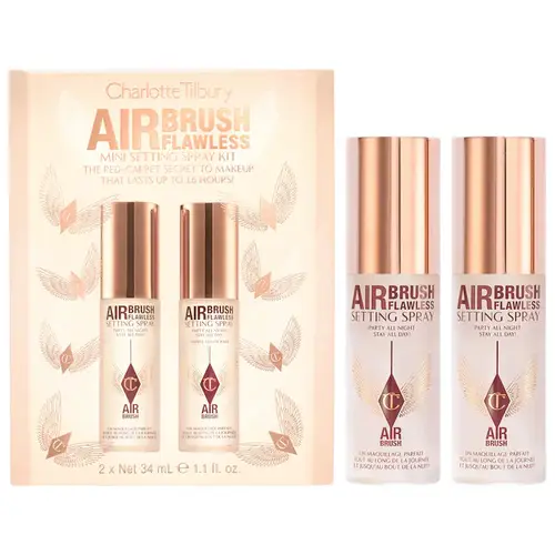 Charlotte Tilbury  Mini Airbrush Flawless Setting Spray Duo Gift Set