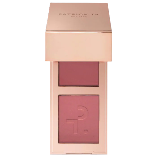 PATRICK TA Mini Major Headlines Double-Take Crème & Powder Blush Duo