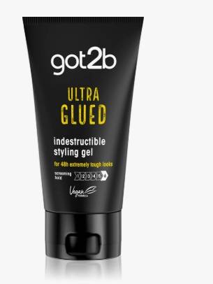 GOT2B Ultra Glued Ultra strong hold styling gel