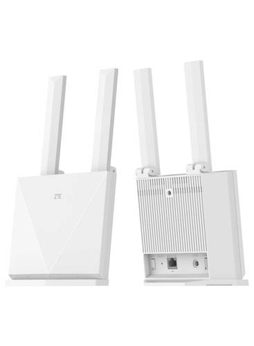 جهاز توجيه CPE محمول 4G مع بطارية 2000 مللي أمبير في الساعة 150 ميجابت في الثانية Cat 4 WiFi 300 ميجابت في الثانية مع فتحة بطاقة SIM أبيض