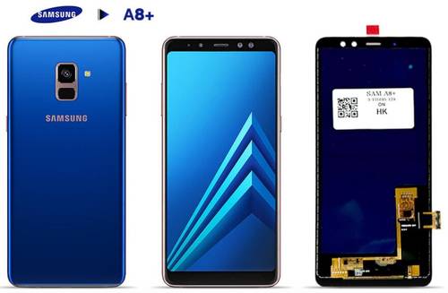 Samsung A8+ screen