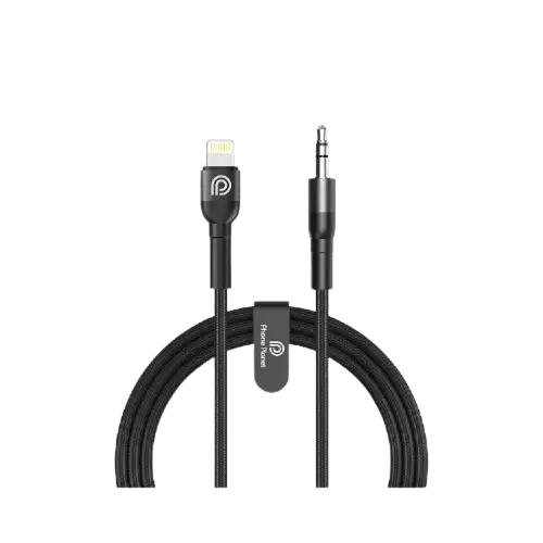 AUX to Lightning Audio Cable - Black