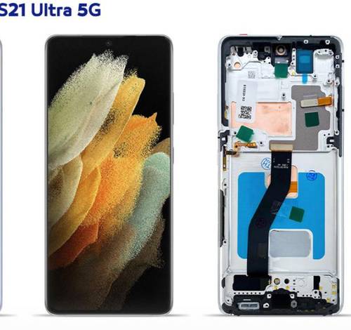 Samsung S21 Ultra Screen, Original - White