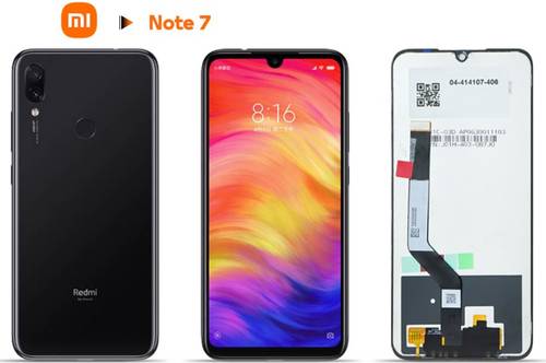 Xiaomi Redmi Note 7 screen