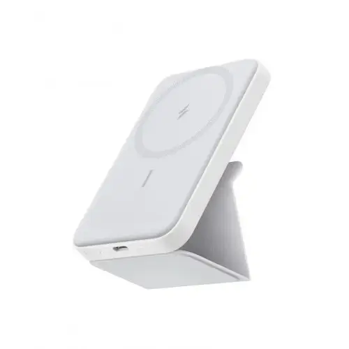 Anker 5000mAh Magnetic Wireless Power Bank - White