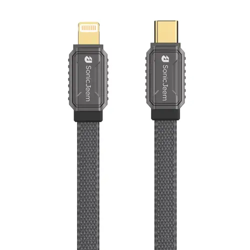 سلك شحن سونيك جيم 100W PD TYPE-C TO LIGHTNING