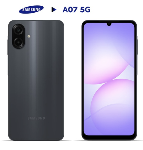 شاشة سامسونج (Samsung Galaxy A07 5G) فئة اقتصادية – جودة عملية – ضمان 6 شهور