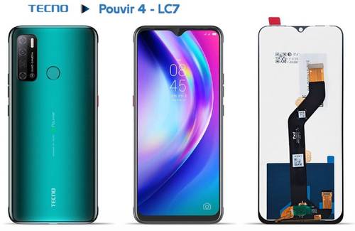 Tecno Pouvoir 4 screen