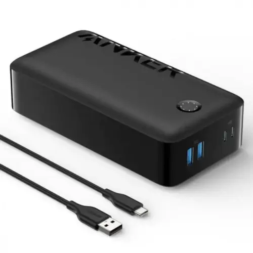 40,000mAh Power Bank with 30W Type-C Port - Black
