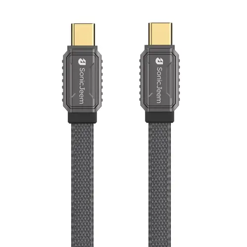 سلك  شحن سونيك جيم فاست شارجينج 100W TYPE-C TO TYPE-C،