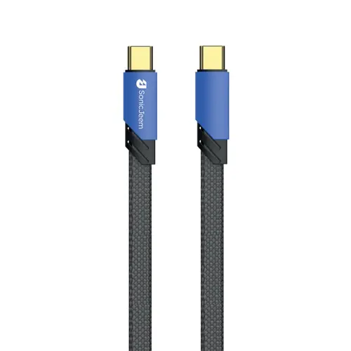 سلك شاحن سونيك جيم فاست شارجينج 100W TYPE-C TO TYPE -C