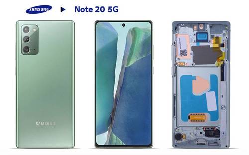 Samsung Note 20 screen