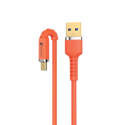 سلك شاحن سونيك جيم فاست شارجينج 3.0A USB TO TYPE-C،