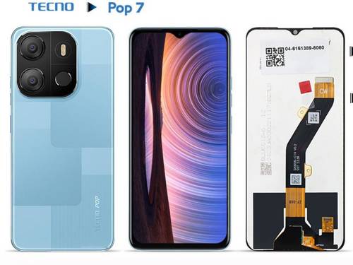 Tecno Pop 7 screen