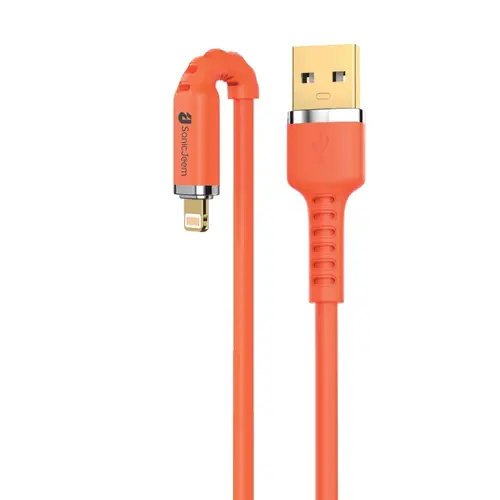 سلك شاحن سونيك جيم 3.0A USB TO LIGHTNING